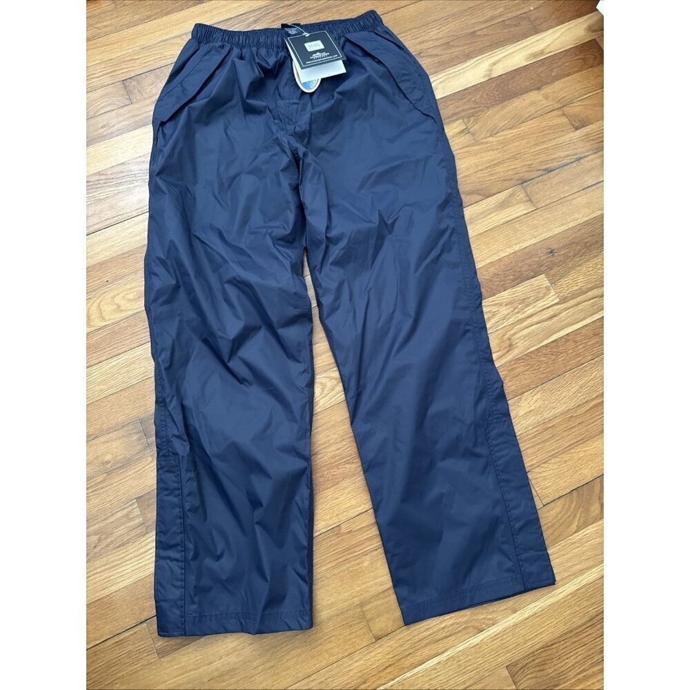 Charles River Men's Nor'easter Rain Pants Black Waterproof Model 9783 Size L